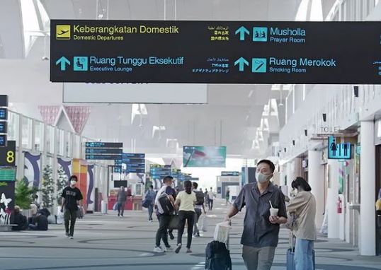 Suasana di Bandara Kualanamu