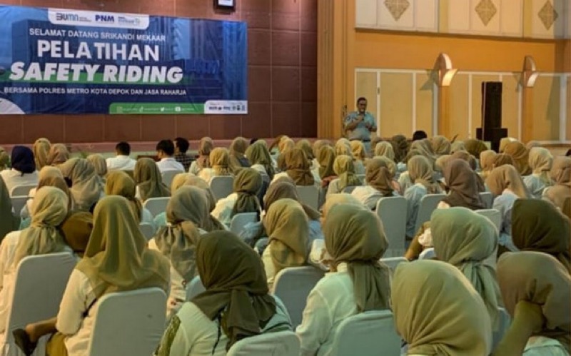 Penanggung Jawab Pelayanan Kantor Cibinong menghadiri undangan dari PT Mitra Utama Madani (MUM) Depok yang merupakan afiliasi dari PT Permodalan Nasional Madani (PNM) sebagai narasumber pada giat 