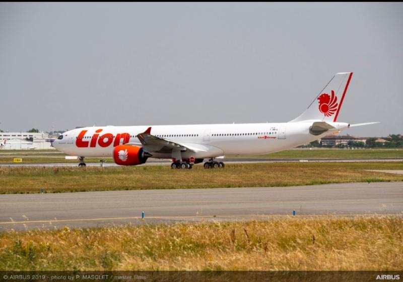 Foto:Pesawat Lion Air.