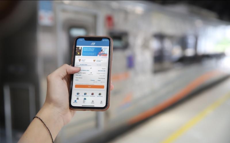 KAI Access untuk pembelian tiket kereta api.(Ist)