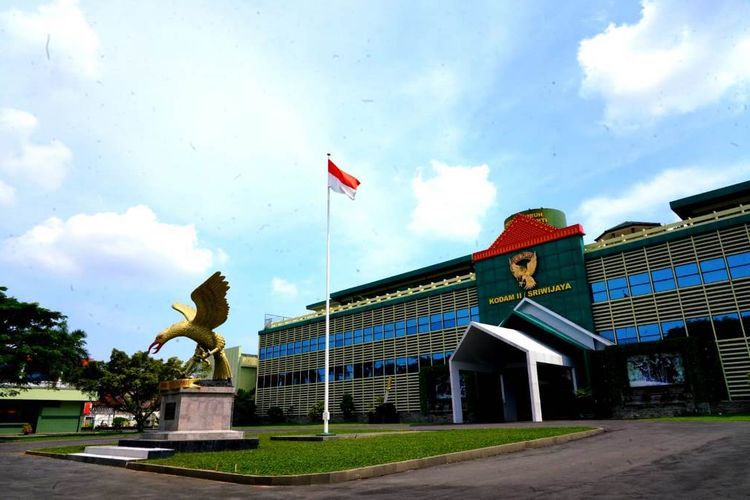 Markas Kodam II/Sriwijaya di Palembang.