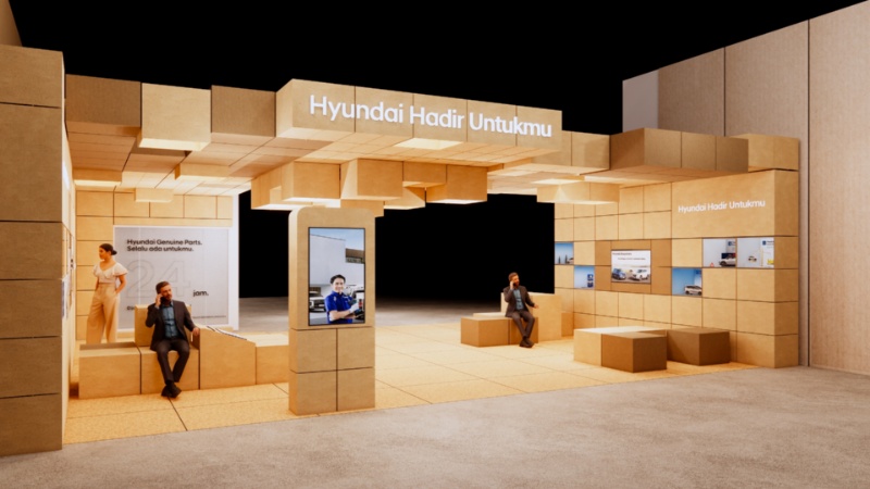 Booth Hyundai di IIMS 2023