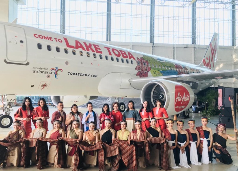 Peluncuran Livery AirAsia Indomesia