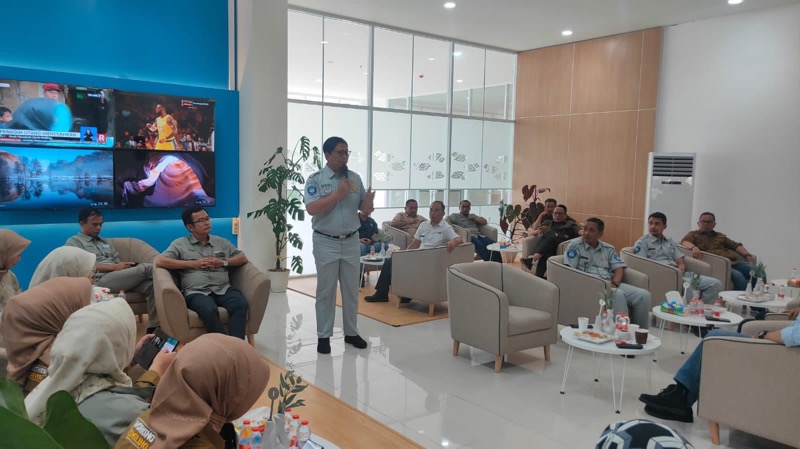 Soft launching Samsat pembantu Digital Terminal Leuwipanjang. Foto: istimewa.