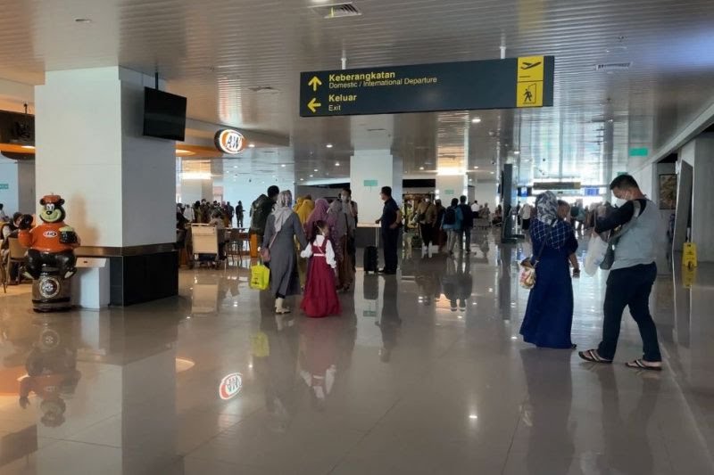 .Suasana di Bandara Ahmad Yani, Semarang  (ANTARA/HO-Angkasa Pura I)
