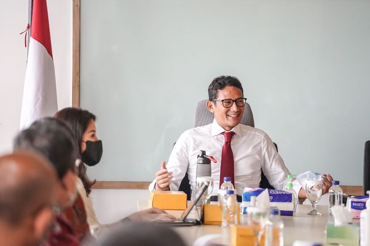 Menparekraf Sandiaga Uno.