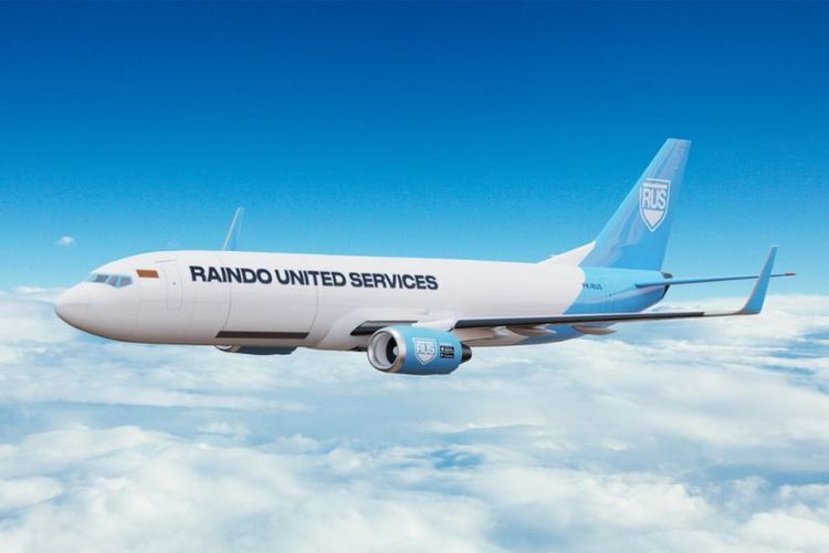Armada Raindo United Services Boeing 737-800BCF. 