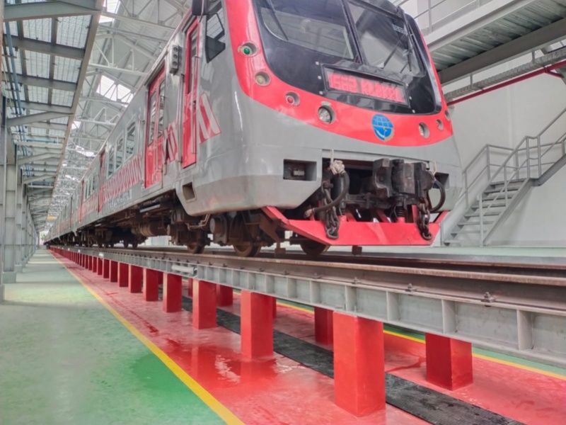 Depo KRL pertama di Jateng