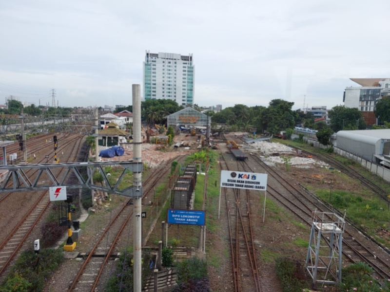 Area pengembangan Stasiun Tanahabang