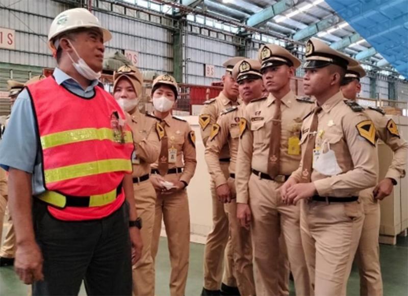 Kunjungan Taruna STIP ke PT Multi Terminal Indonesia di Pelabuhan Tanjung Priok/ foto:istimewa/ig: @stipjakarta