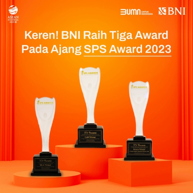 Penghargaan SPS Award untuk BNI