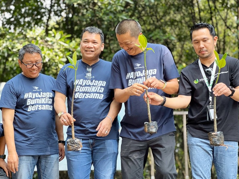 Penanaman Mangrove oleh Garyda Indonesia Grup di Jakarta