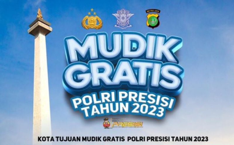 Polri telah menyiapkan program mudik gratis ‘Polri Presisi’ bagi masyarakat Jakarta yang ingin pulang ke kampung halaman untuk merayakan Idul Fitri 2023. Foto: istimewa.
