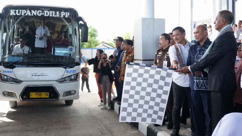 Lag off layanan rute Kupang-Dili 