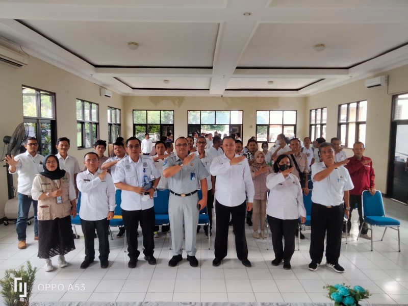 Jasa Raharja Perwakilan Bogor bersama Tim Pembina Samsat Kabupaten Bogor melaksanakan Sosialisasi Tata Tertib Administrasi Kendaraan Bermotor dan Keselamatan Dalam Berlalu lintas. Foto: istimewa 