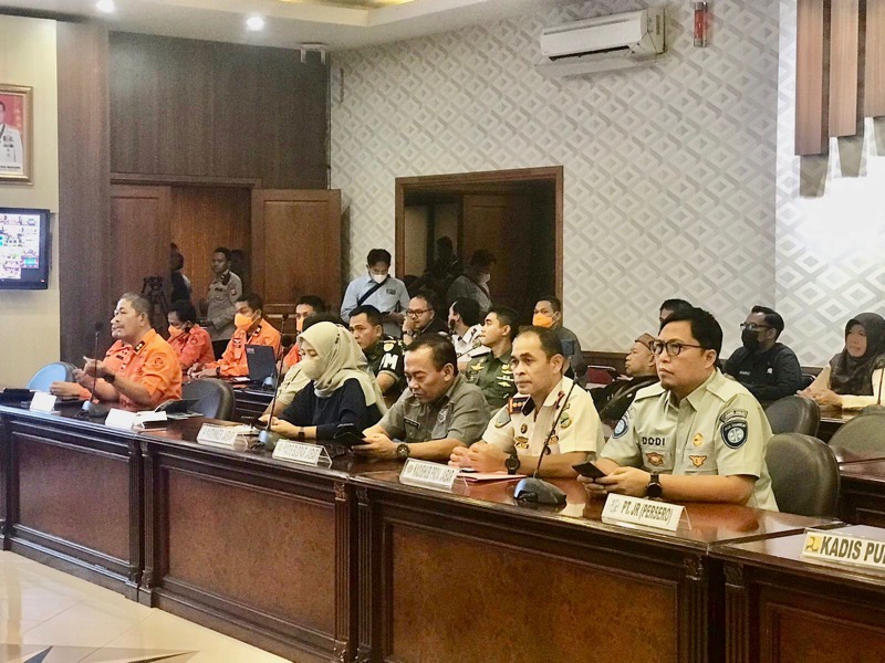 Ditlantas Polda Jabar melaksanakan Kegiatan Rapat Koordinasi (Rakor) Lintas Sektoral dalam rangka kesiapan menghadapi Idul Fitri 1444 H/2023 di Aula Herman Sudjanawirdja Mapolda Jawa Barat (Jabar), Kota Bandung, Kamis (6/4/2023). Foto: istimewa.