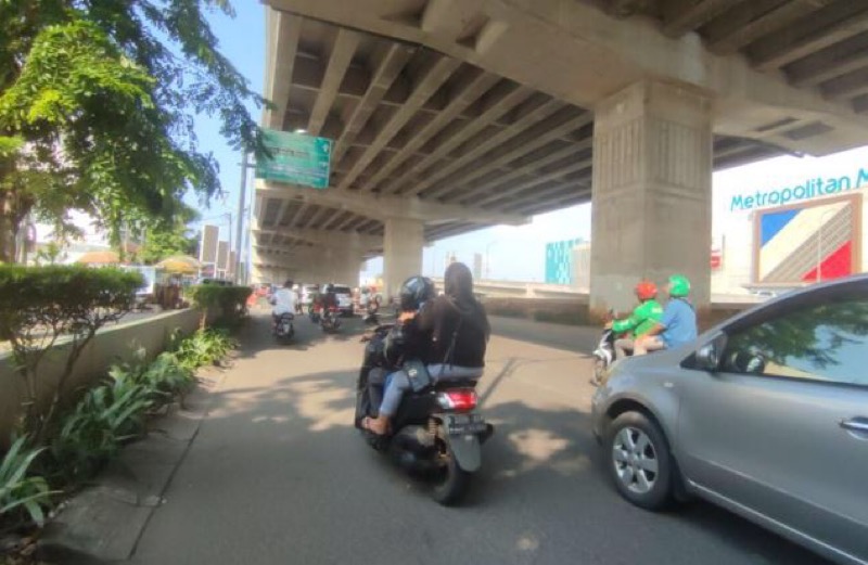 Jalan Kalimalang, Kota Bekasi. Foto: istimewa.