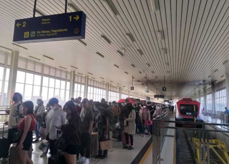 Layanan KA Bandara Yogyakarta. (Foto/dok. KAI Railink)