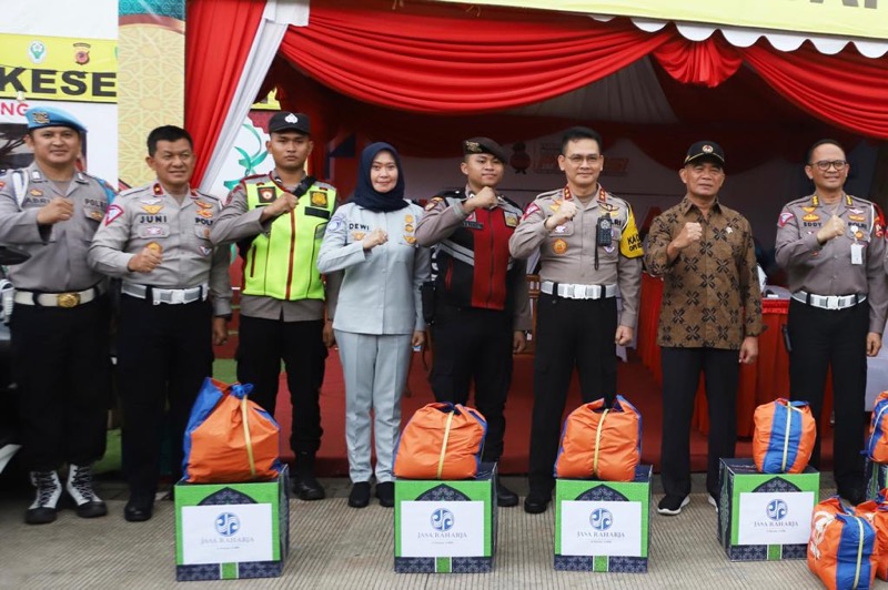 Dalam periode PAM Lebaran tahun 2023 ini, Jasa Raharja sangat concern dan mendukung upaya Pemerintah beserta stakholder lainnya dalam upaya memberikan kenyamanan, keamanan dan keselamatan bagi masyarakat yang melaksanakan mudik maupun balik Lebaran 2023. Foto: istimewa.