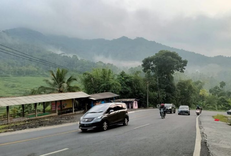 Jalur lingkar Gentong, Kabupaten Tasikmalaya. Foto: istimewa.