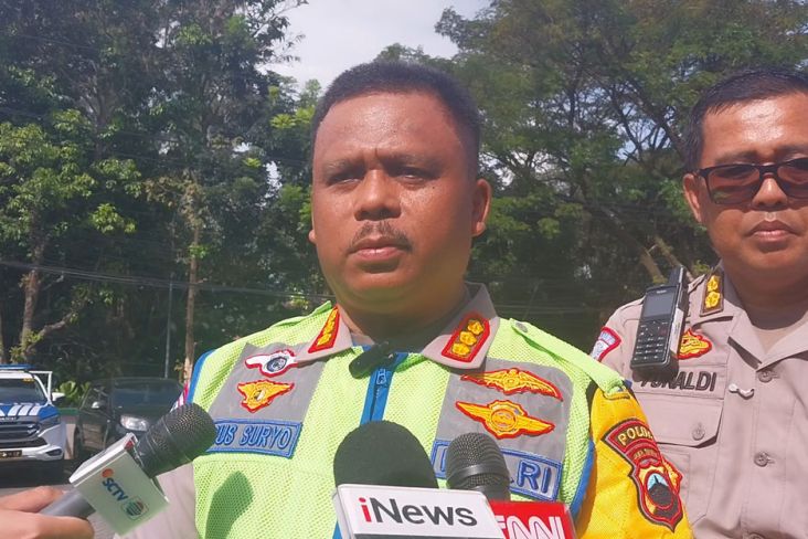 Dirlantas Polda Jateng Kombes Pol Agus Suryonugroho mengatakan, 59 persen pemudik sudah kembali ke Jakarta melalui GT Kalikangkung.