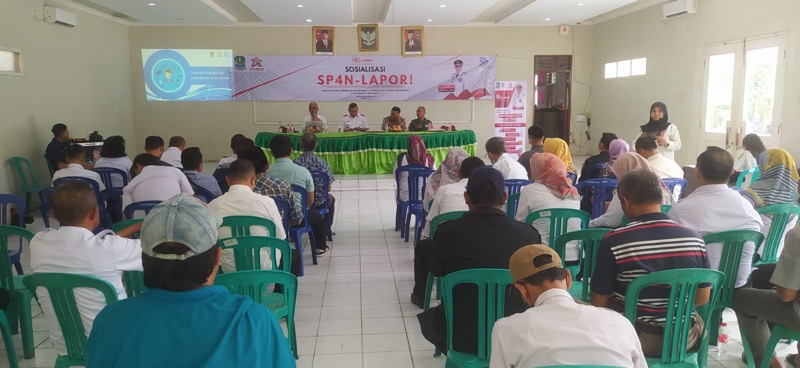 Dinas Komunikasi, Informatika, Statistik dan Persandian (Diskominfostandi) Kota Bekasi melakukan Sosialisasi SP4N-LAPOR.