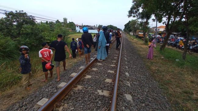 Lokasi balita di Pasuruan tertabrak kereta api/(Dok. Istimewa)