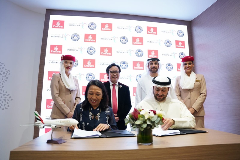 Kerja sama Kemeparekraf-Emiratea Airline