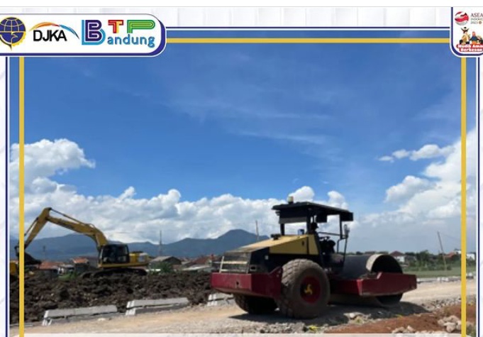 Progres pembangunan rel ganda Kiara Condong-Cicalengka