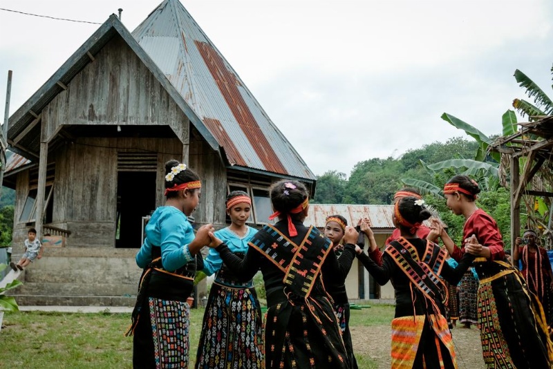 Salah satu desa wisata di Labuan Bajo