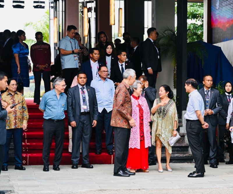 Suasana di Lobi Hotel Meruorah, Labuan Bajo