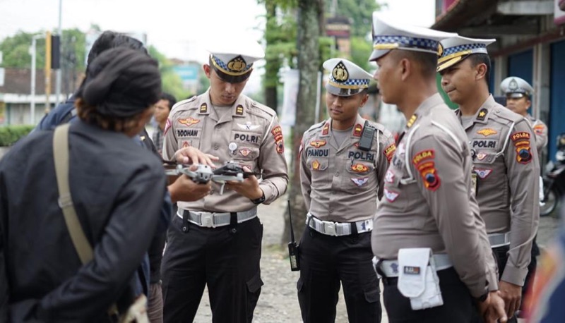 ETLE atau tilang elektronik sudah berlaku di Kabupaten Grobogan. Foto: istimewa.