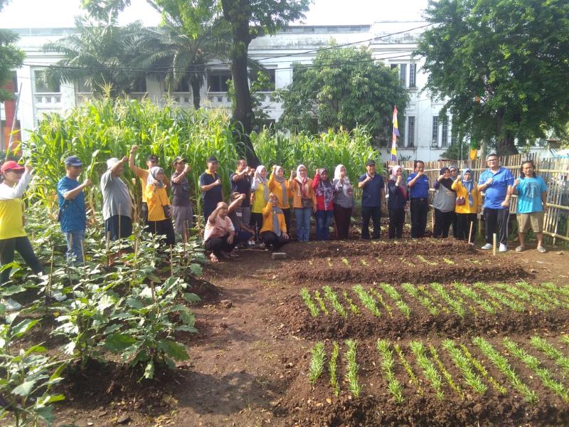 Lahan disulap jadi kawasan ramah dan asri di Kelurahan Tanjung Priok/foto:istimewa