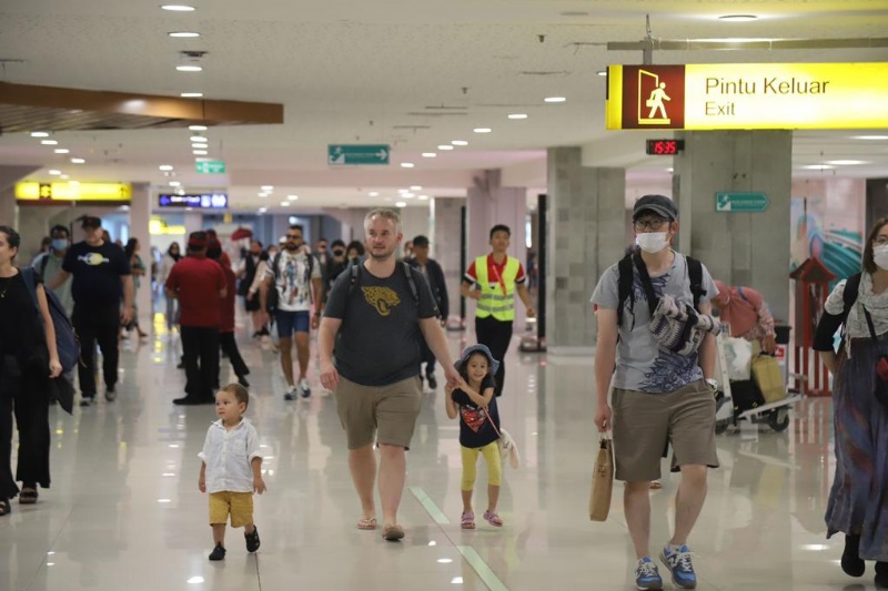 Suasana di salah satu Bandara Angkasa Pura I