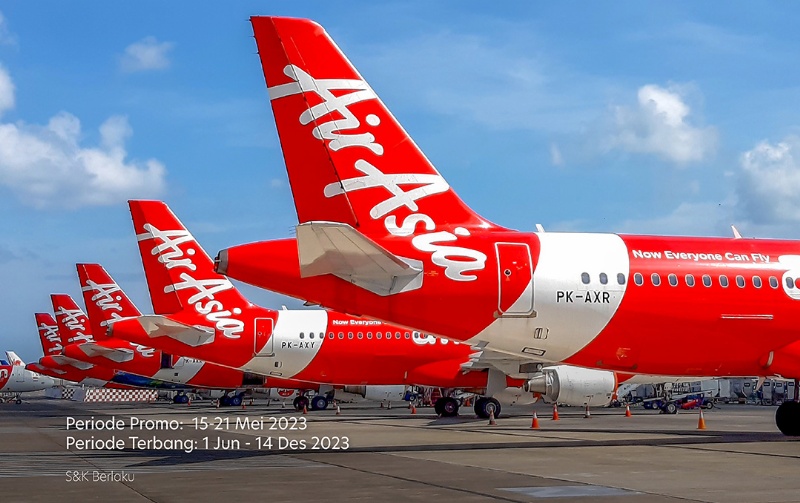 Dikson 20% tiket rute internasional AirAsia