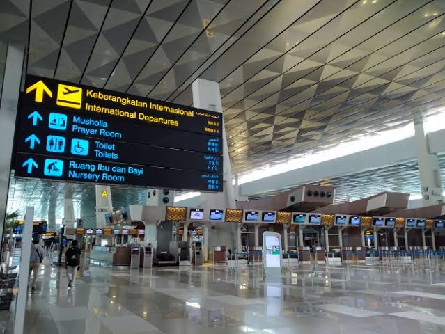 Suasana di Bandara Soekarno-Hatta (dok)