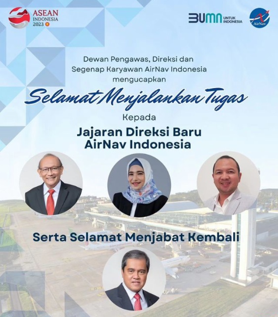 Direksi baru Airnav (IG)