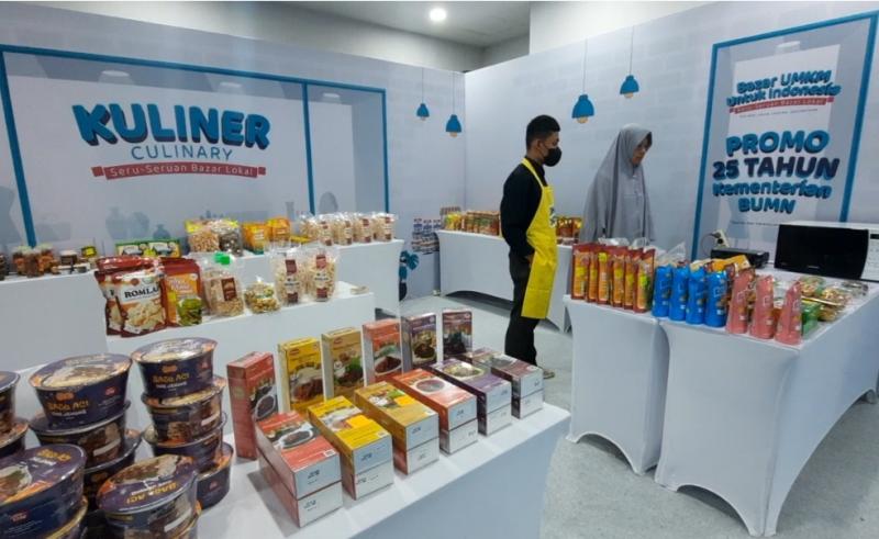 Bazar UMKM sinergi KAI bersama BUMN yang berlangsung 25-28 Mei 2023.