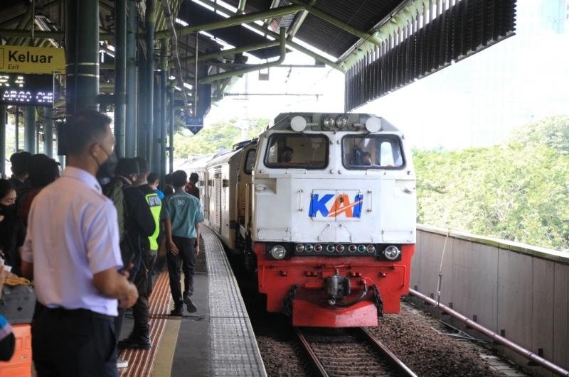 Ilustrasi suasana di Stasiun Gambir.(Foto:KAI)