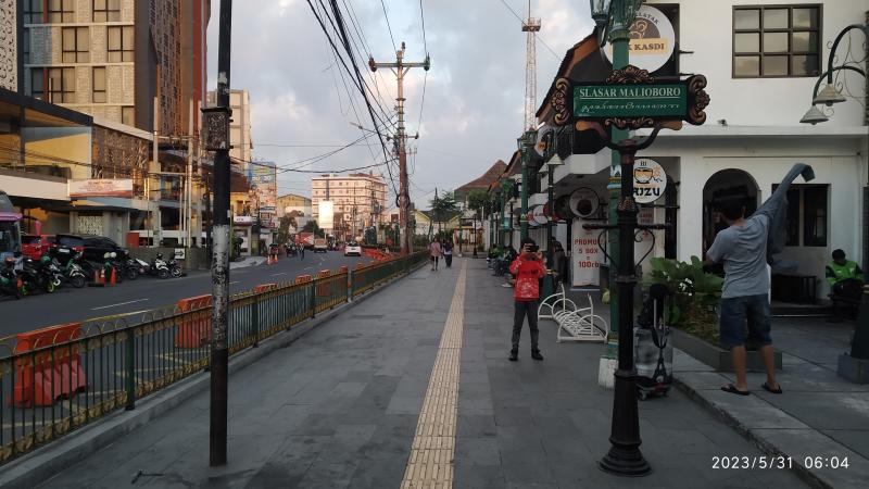 Suasana pagi di Yogyakarta / foto:istimewa:dok/ahmad