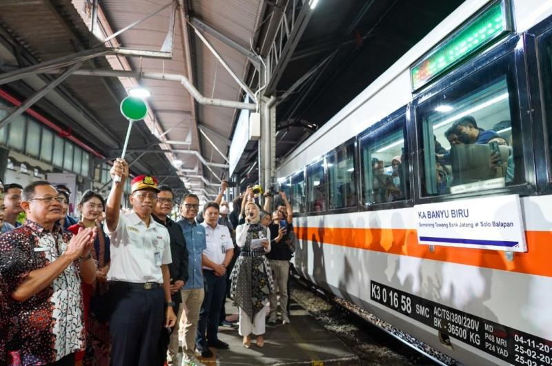 Guna meningkatkan layanan, KAI meluncurkan Kereta Api baru.