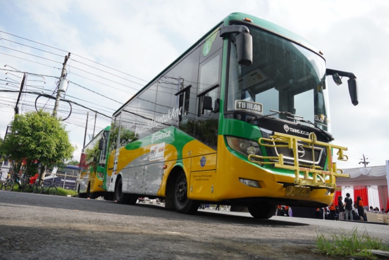 Salah satu armada Teman Bus