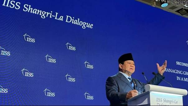 Prabowo menyampaikan hal itu saat menjadi panelis pada pembahasan “Resolving Regional Tensions” dalam forum Internasional Institute for Strategic Studies (IISS) Shangri-La Dialogue 2023 di Singapura, Sabtu (3/6/202).