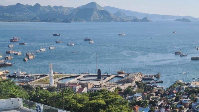 Pelabuhan Waterfront Marina Labuan Bajo yang selama ini digunakan sebagai tempat berlabuh kapal-kapal penumpang, Rabu 7 Juni 2023.