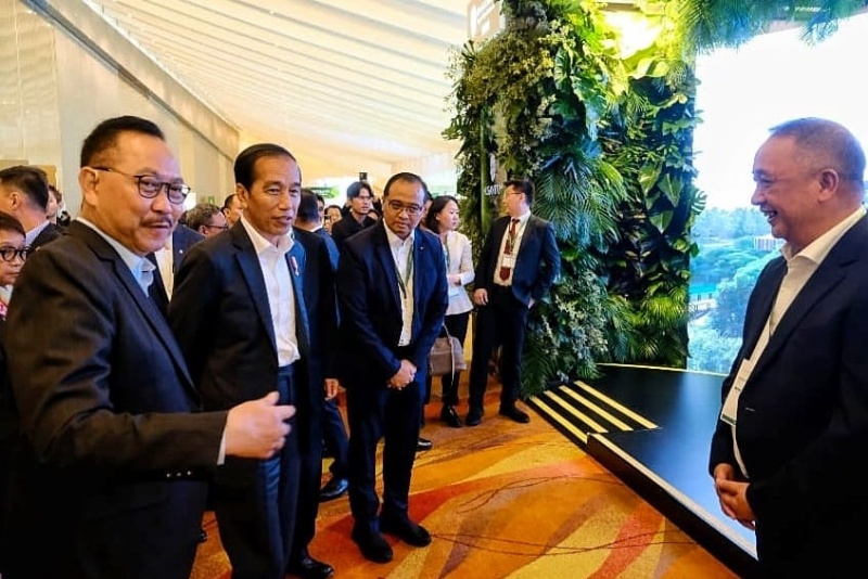 Presiden promosikan IKN di Singapura