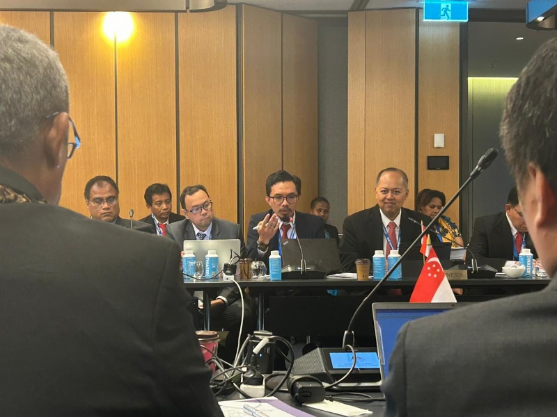 Delegasi Indonesia saat paparkan i-motion di Sydney