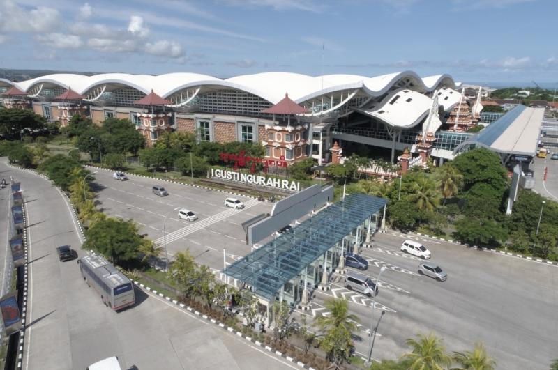 Bandara I Gusti Ngurah Rai Bali yang merupakan bandara kelolaan Angkasapura I.(API)