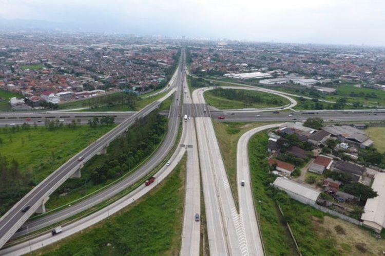 Ilustrasi jalan tol.(Dok. BPJT Kementerian PUPR)