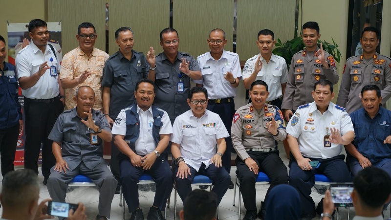 Kepala BPTD Banten bersama stakehokder terkait