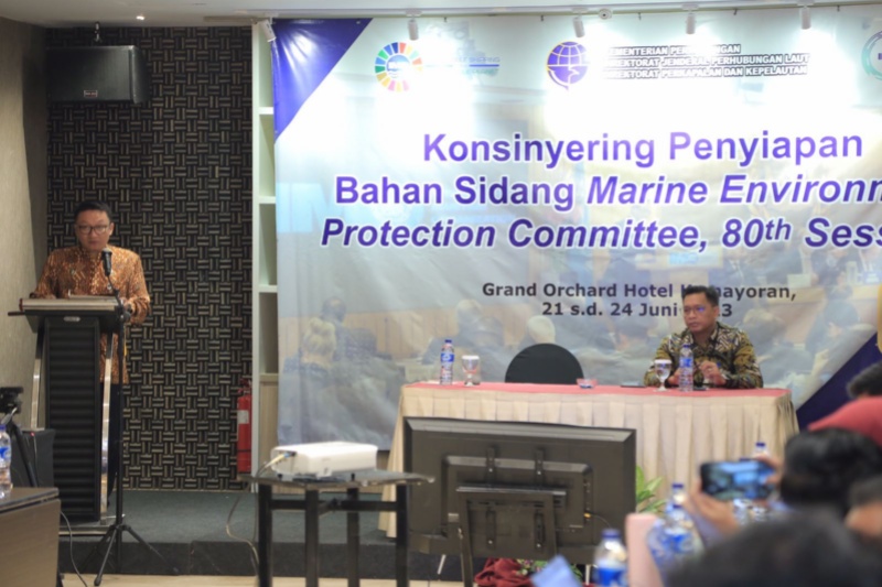 Konsnyering jelang sidang IMO MEPC ke-80